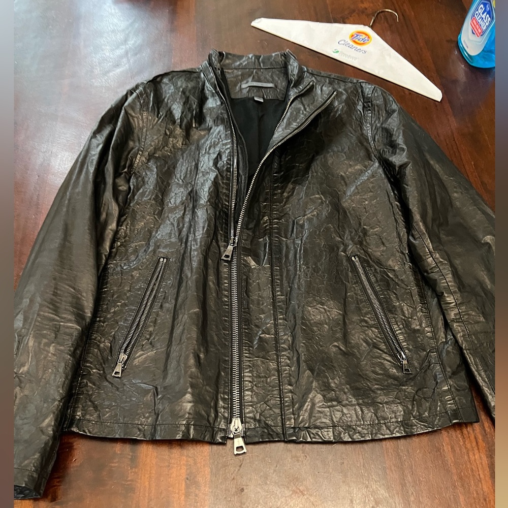 John Varvatos Coated Jacket